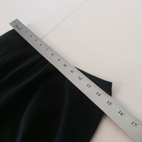 Worthington Stretch women's size 4 black pencil skirt - Picture 9 of 14